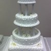 4 tiers with calla lillies